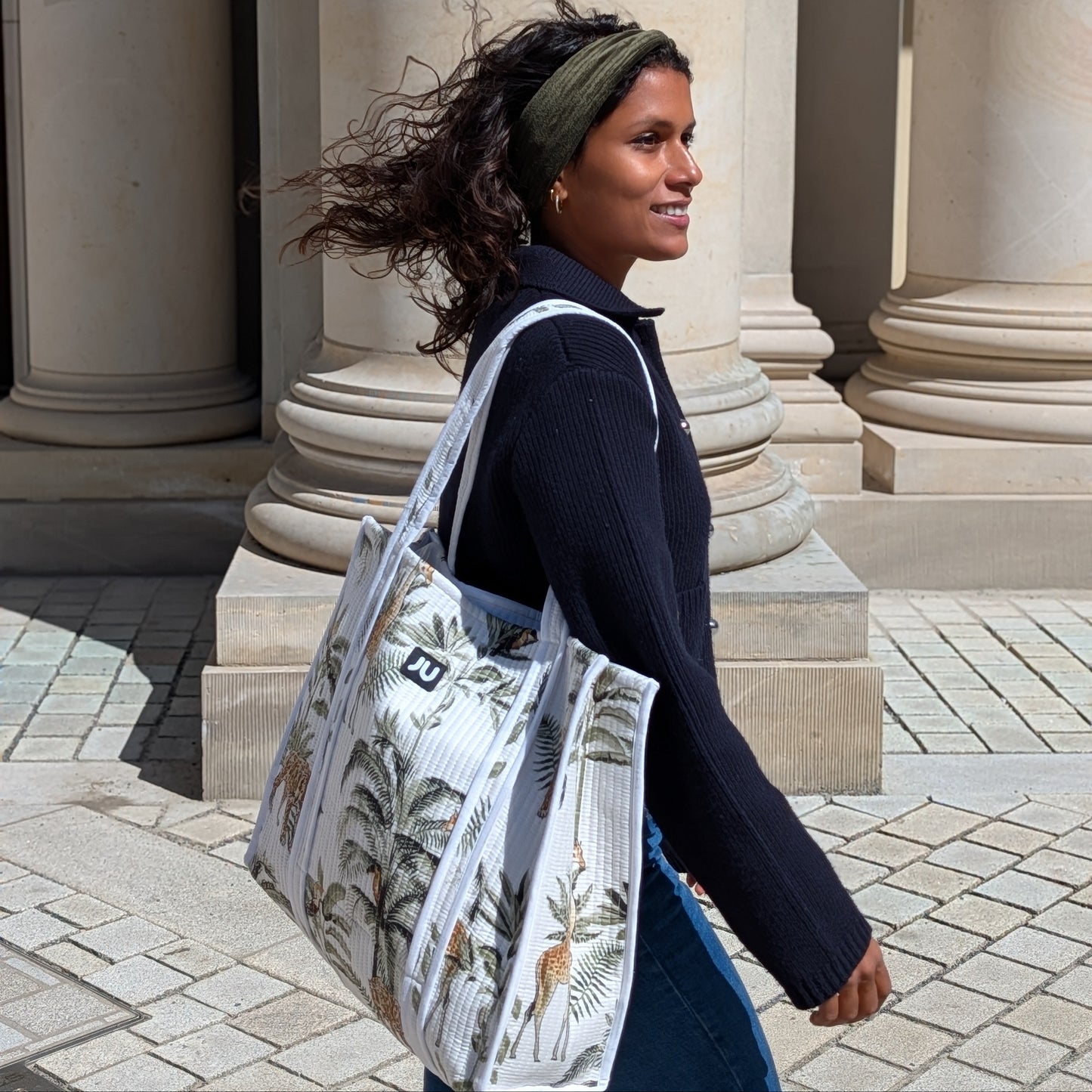 Shopper White Jungle