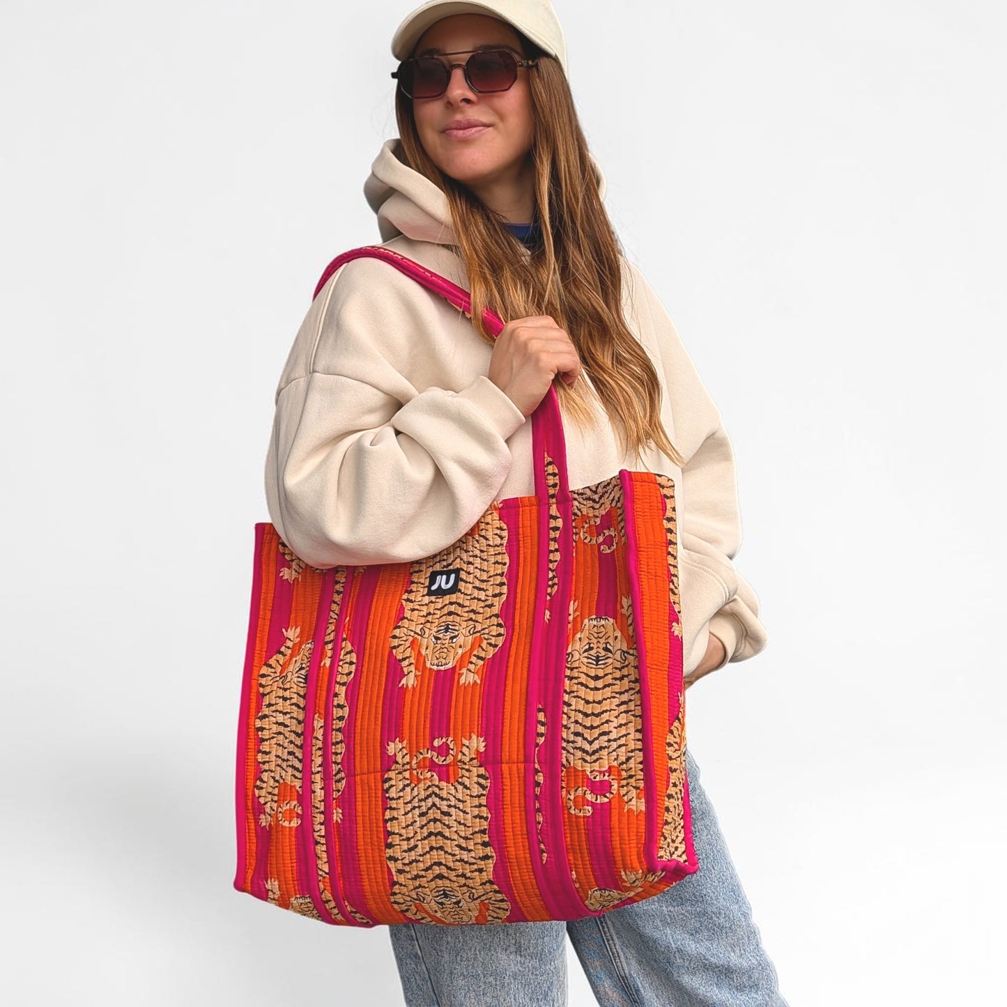 Tote Bag Pink Tiger