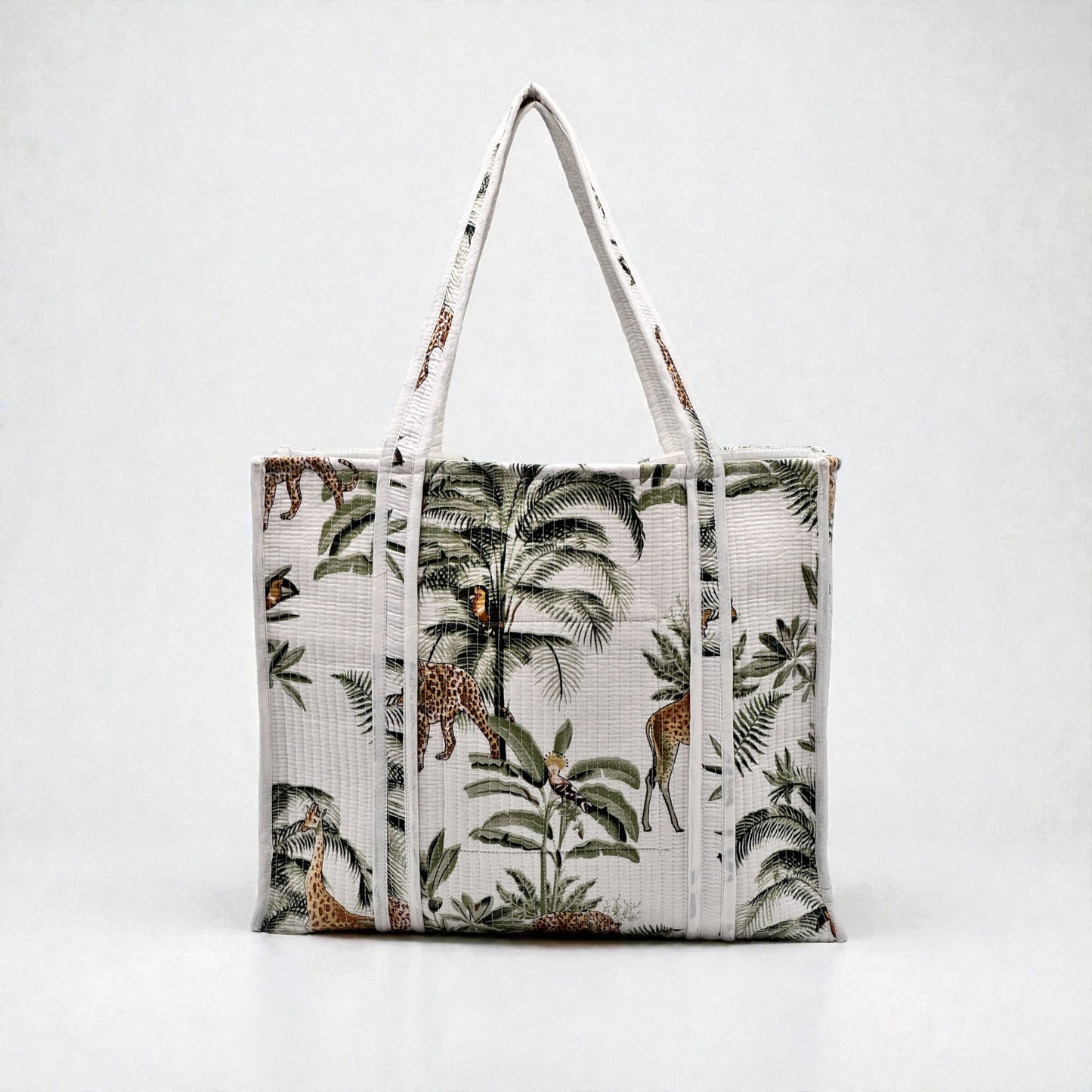 Shopper White Jungle
