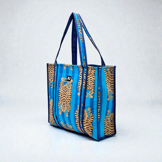 Shopper Blue Tiger