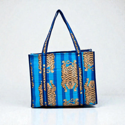 Shopper Blue Tiger