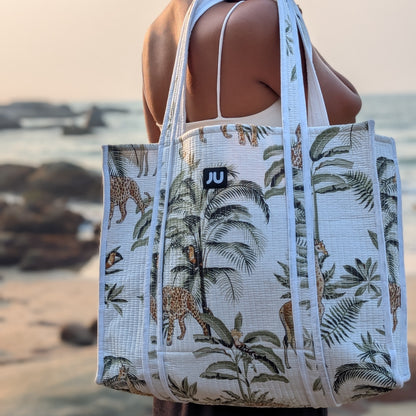 Shopper White Jungle