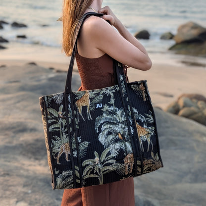 Shopper Black Jungle