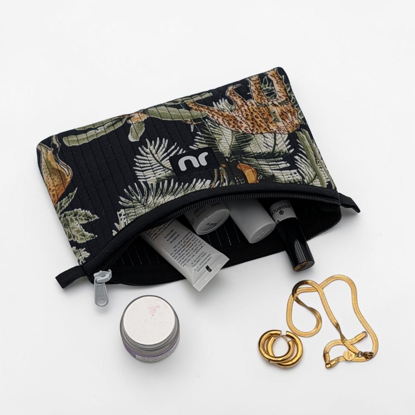 Mini Kosmetiktasche Black Jungle