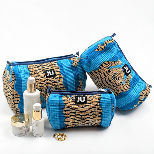 Kulturtasche Blue Tiger
