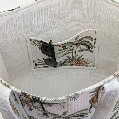 Shopper White Jungle