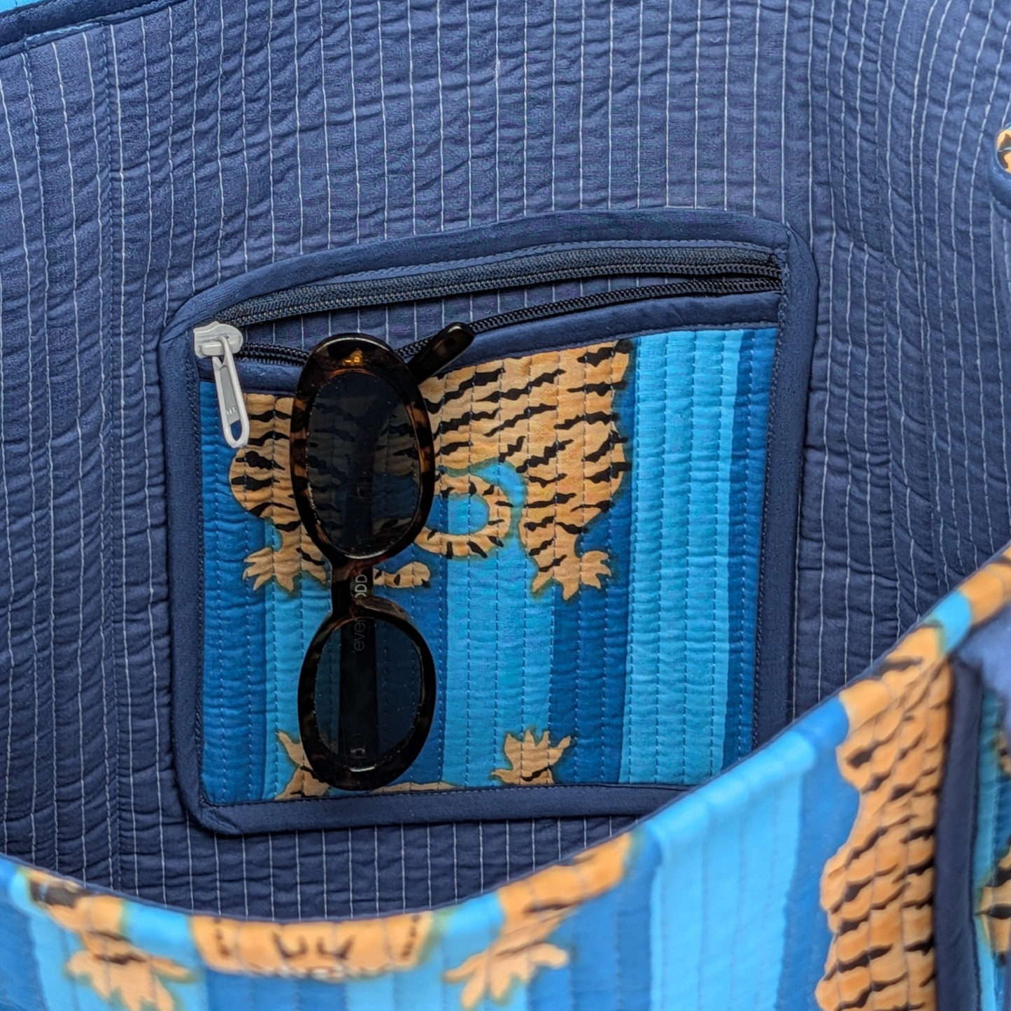 Shopper Blue Tiger