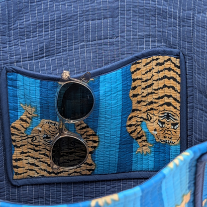 Shopper Blue Tiger