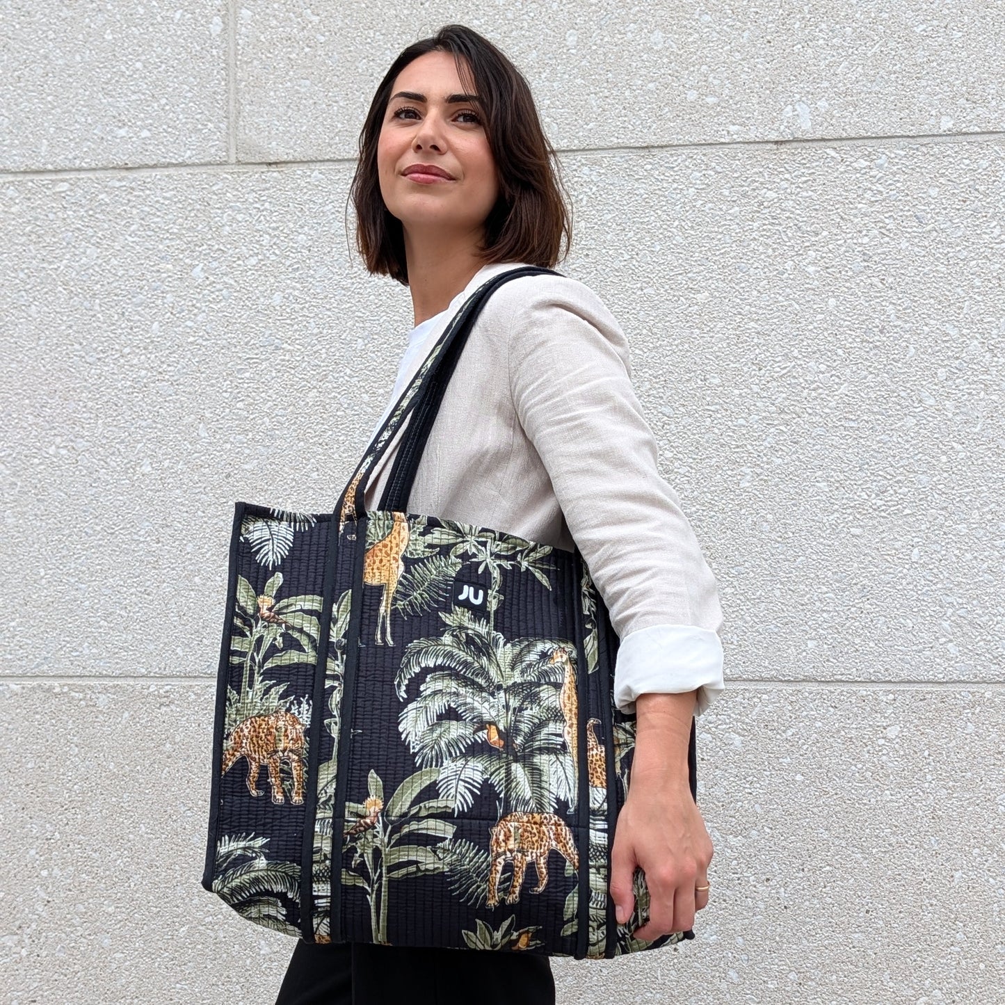 Shopper Black Jungle