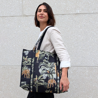Shopper Black Jungle