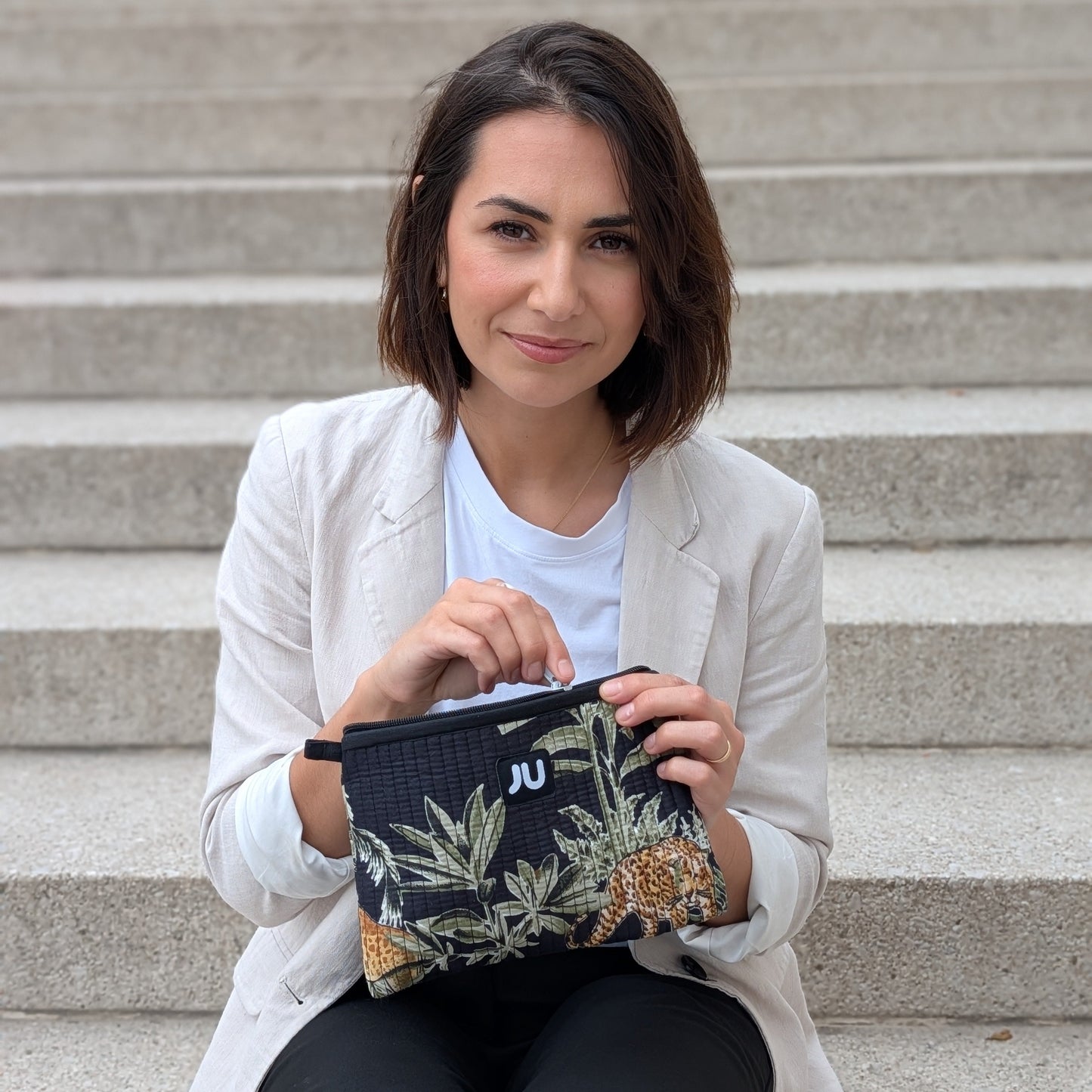 Mini Kosmetiktasche Black Jungle