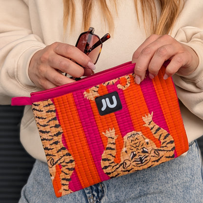 Mini Kosmetiktasche Pink Tiger