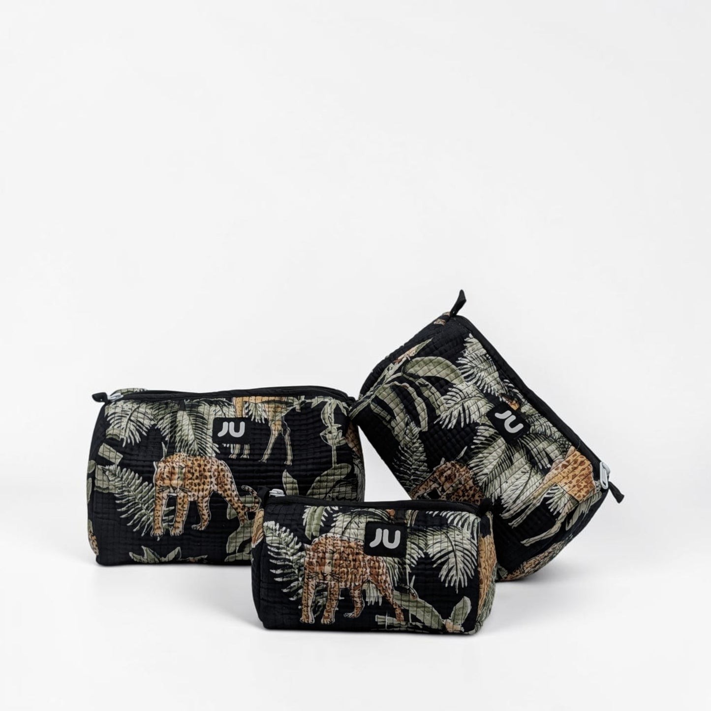 Kulturtasche 3er-Set Black Jungle