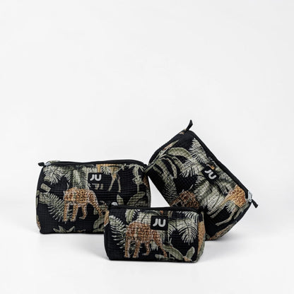 Kulturtasche 3er-Set Black Jungle