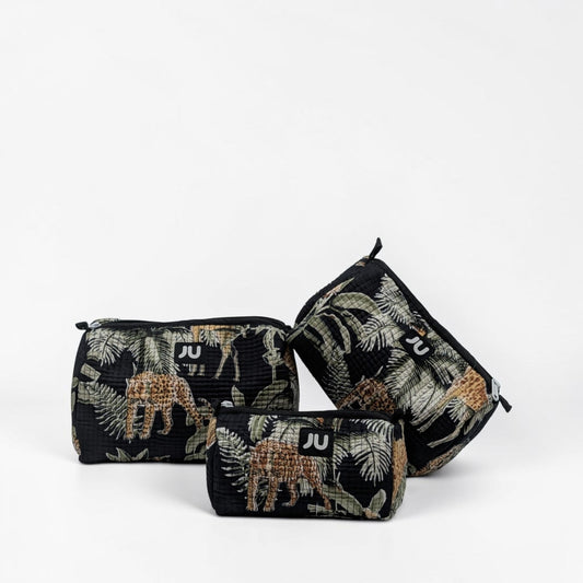Kulturtasche 3er-Set Black Jungle