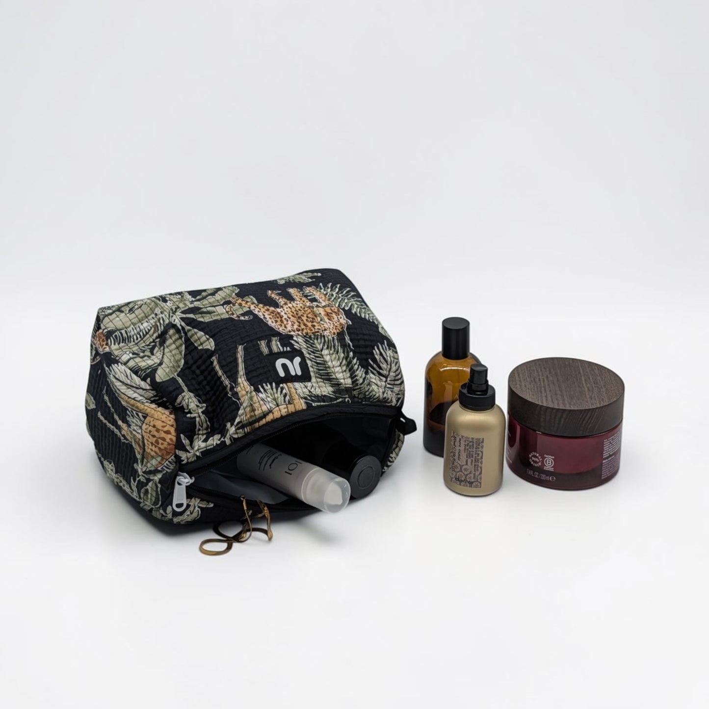 Kulturtasche 3er-Set Black Jungle