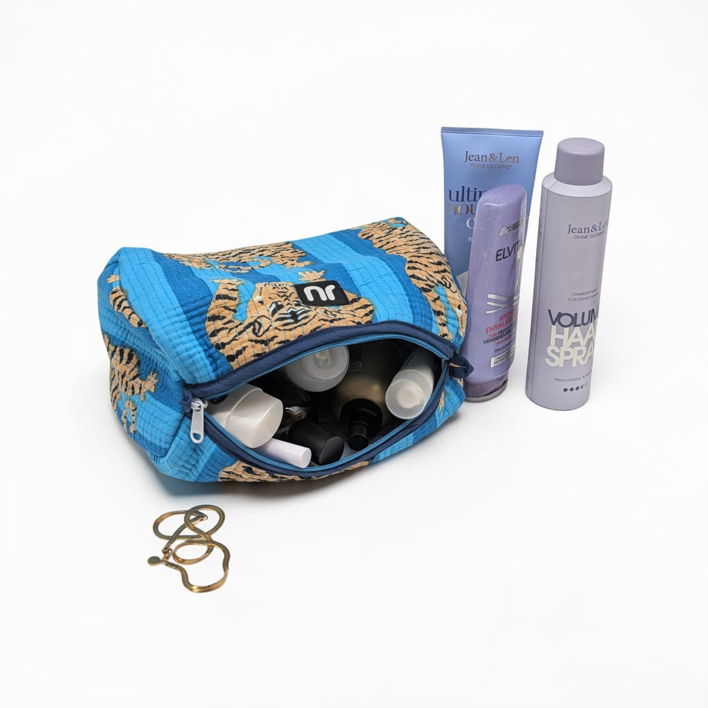 Kulturtasche Blue Tiger